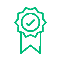 Icono de certificado válido de BPM y SG-SST con check, aceptado por INVIMA, MinTrabajo y ARL. Insega ofrece consultoría especializada en formación.