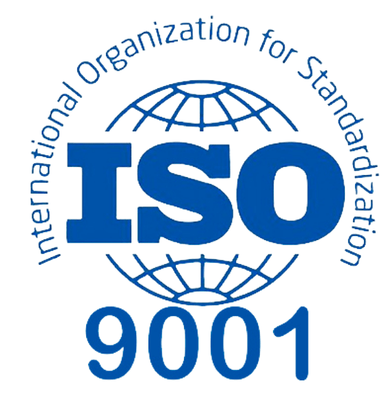 Logo ISO 9001, norma de gestión de calidad. Insega ofrece consultoría especializada para la certificación ISO 9001.