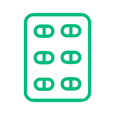 Icono de pastillas representando suplementos dietarios que requieren registro FDA en EE.UU. Insega ofrece consultoría especializada para el trámite.
